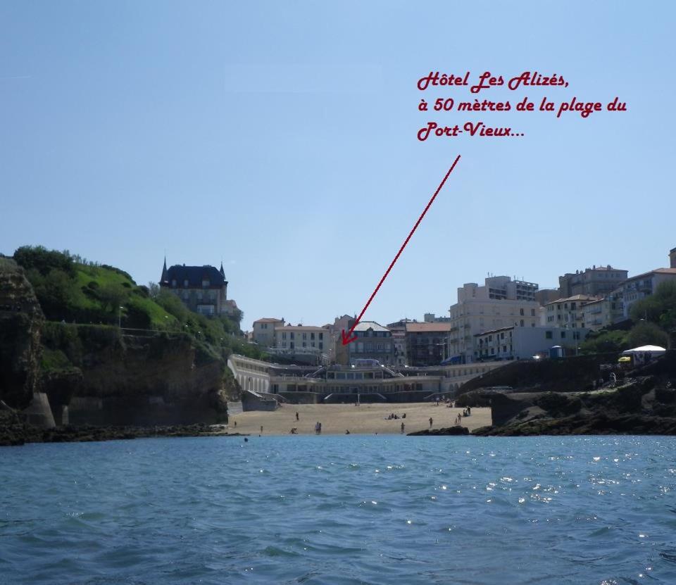 Hotel Les Alizes بياريتز المظهر الخارجي الصورة